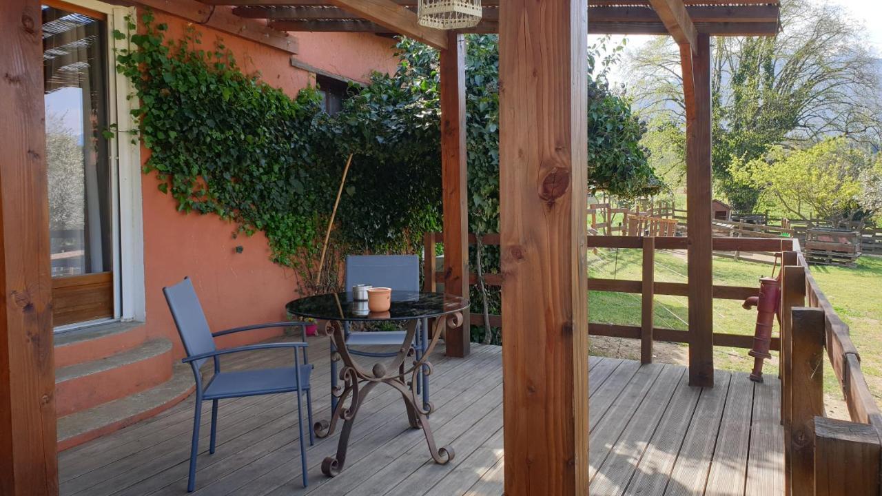 Chambre D'Hotes Le Petit Ranch Los Masos Luaran gambar