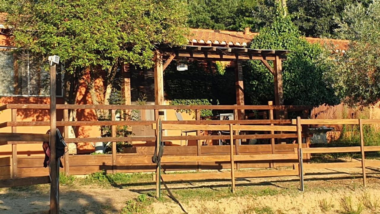 Chambre D'Hotes Le Petit Ranch Los Masos Luaran gambar