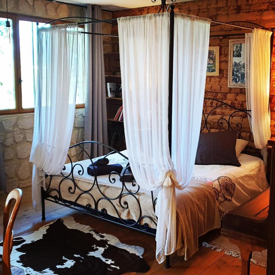 Chambre D'Hotes Le Petit Ranch Los Masos Luaran gambar