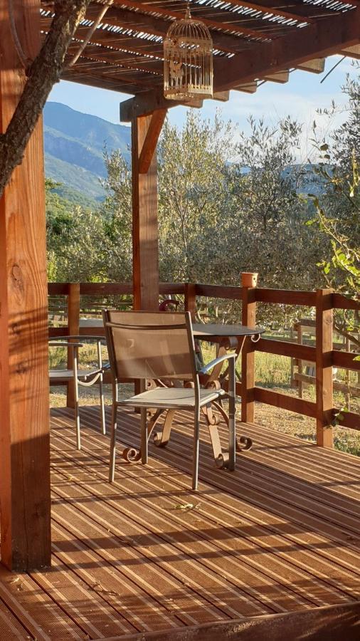 Chambre D'Hotes Le Petit Ranch Los Masos Luaran gambar