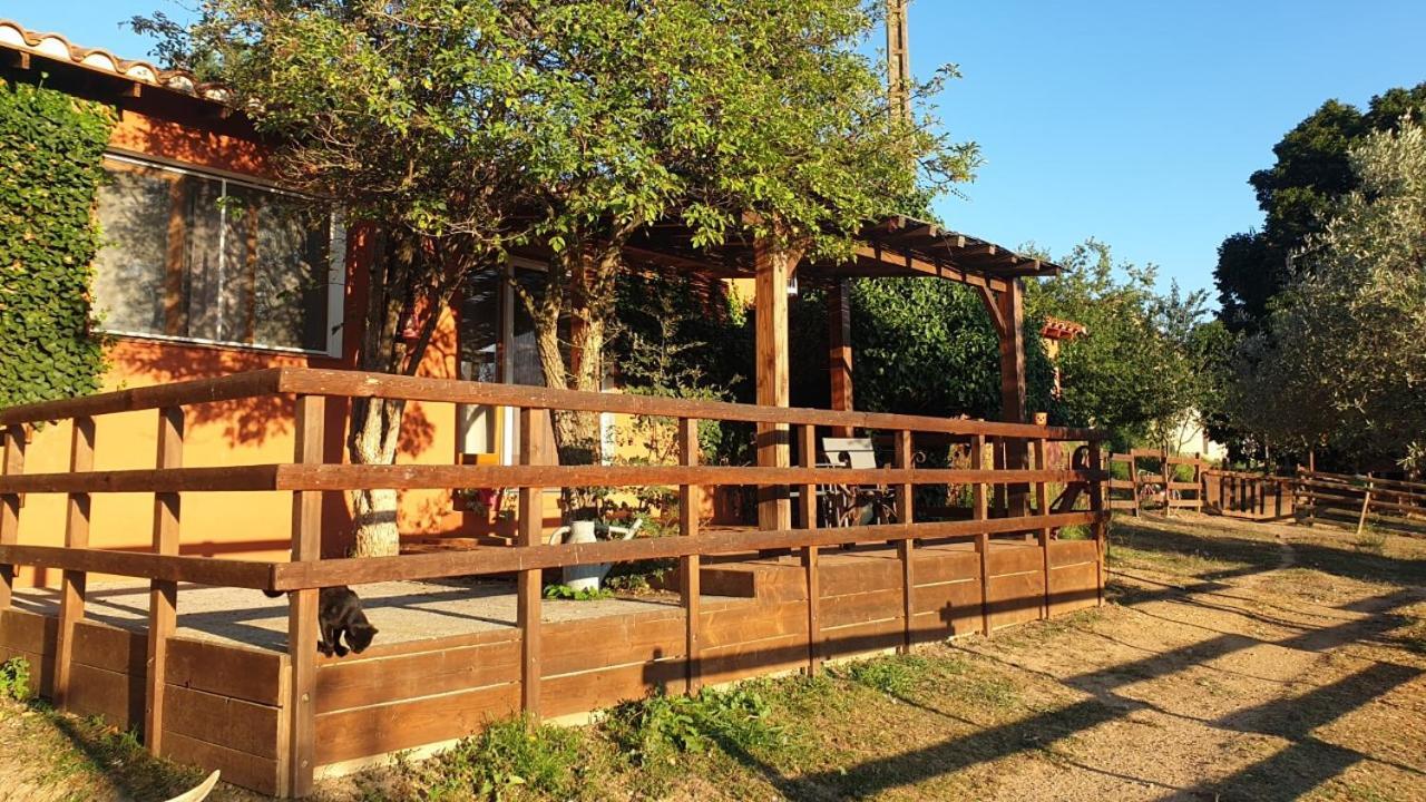 Chambre D'Hotes Le Petit Ranch Los Masos Luaran gambar